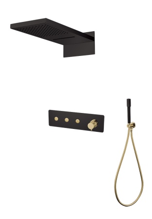 Встраиваемая душевая система Boheme Fusion 130-BG