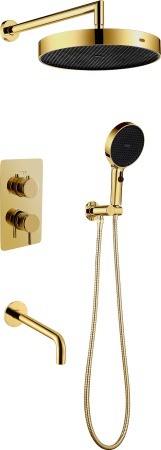 Комплект для душа Boheme Cell 427-G/135-3-G/625-G