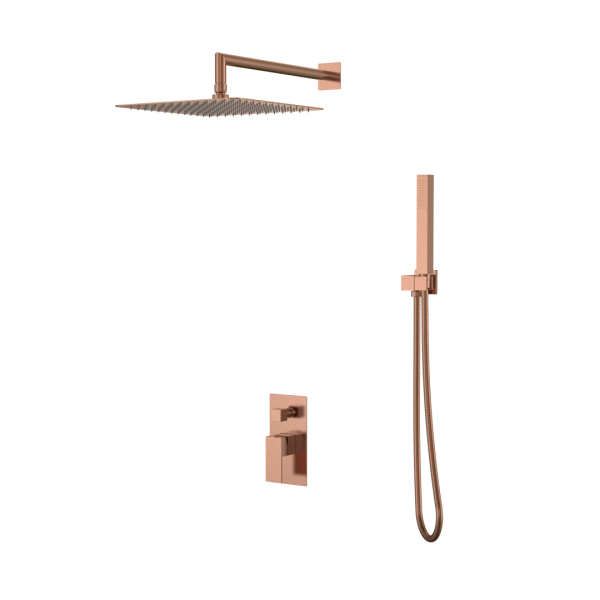 Встраиваемая душевая система Boheme Qubic 474-3-CB