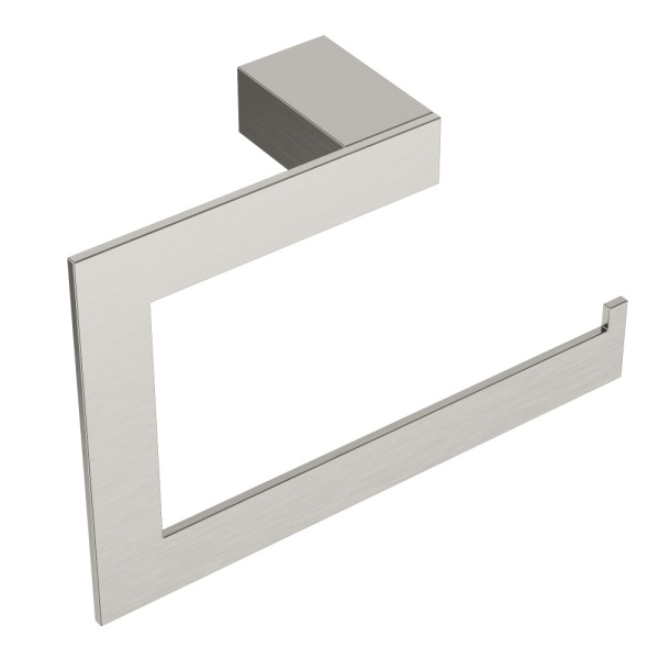 Полотенцедержатель кольцо Qubic Nickel Brush 10725-NB