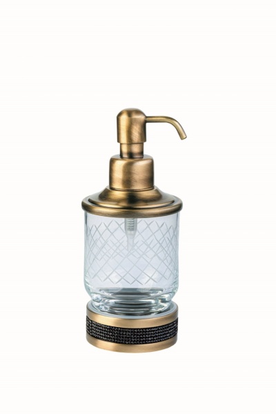 Настольный диспенсер ROYALE CRISTAL BLACK BR 10929-ROYALE-BR-B