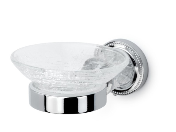 Мыльница(стекло кракле) Murano Cristal 10903-CRST-СH