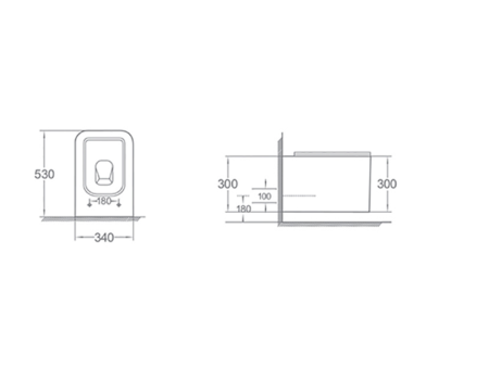 Унитаз подвесной Boheme Mane 970-SET-W