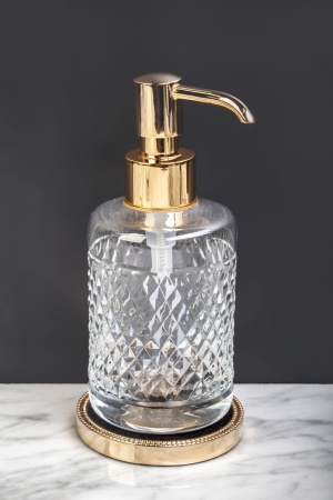 Дозатор жидкого мыла Boheme Murano Cristal 10228