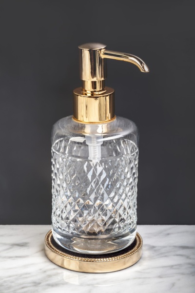 Дозатор жидкого мыла Boheme Murano Cristal 10228