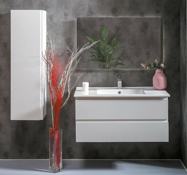 Тумба под раковину 100 см ArmadiArt Capolda 849-100-W