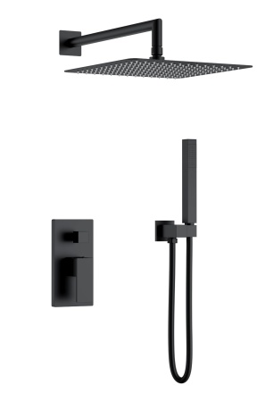 Встраиваемая душевая система Boheme Qubic 474-3-B