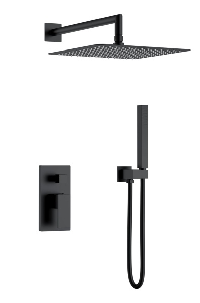 Встраиваемая душевая система Boheme Qubic 474-3-B