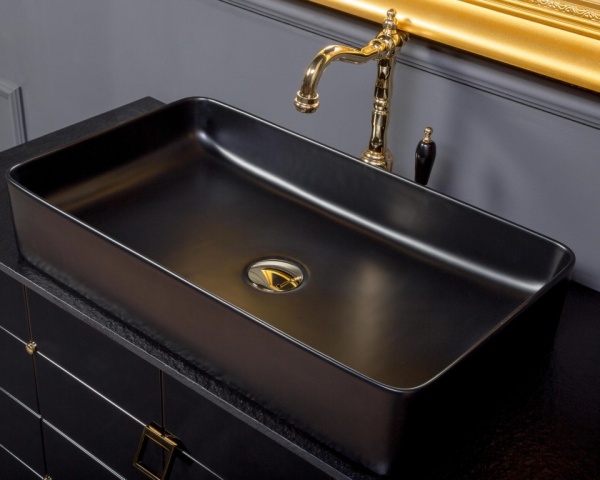 Раковина накладная 60 см ArmadiArt Vallessi 873