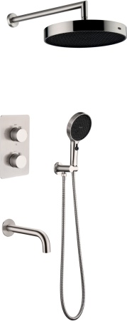 Комплект для душа Boheme Cell 427-NB/134-3-NB/625-NB