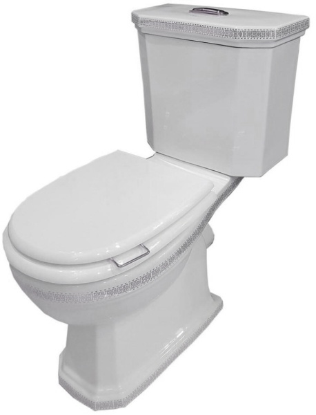 Унитаз напольный Boheme Vogue 941-CR