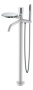 Смеситель для ванны Boheme Stick 129-WCR
