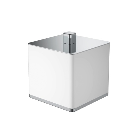 Стакан для ватных дисков Boheme Q 10964-W-CR