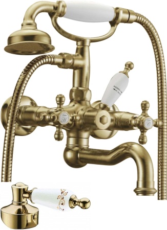Смеситель для ванны Boheme Medici 313-PR