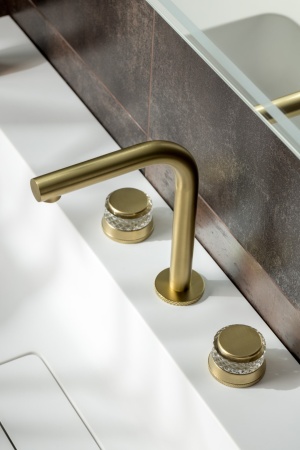 Смеситель для раковины Boheme Aura 152-MG-A