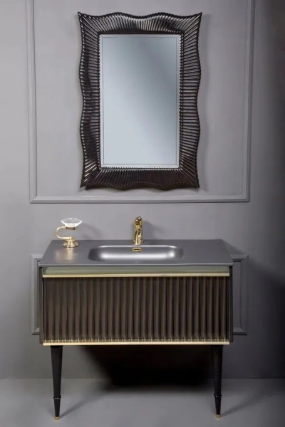 Тумба под раковину 100 см ArmadiArt Vallessi Avantgarde Canale 843-100-BG