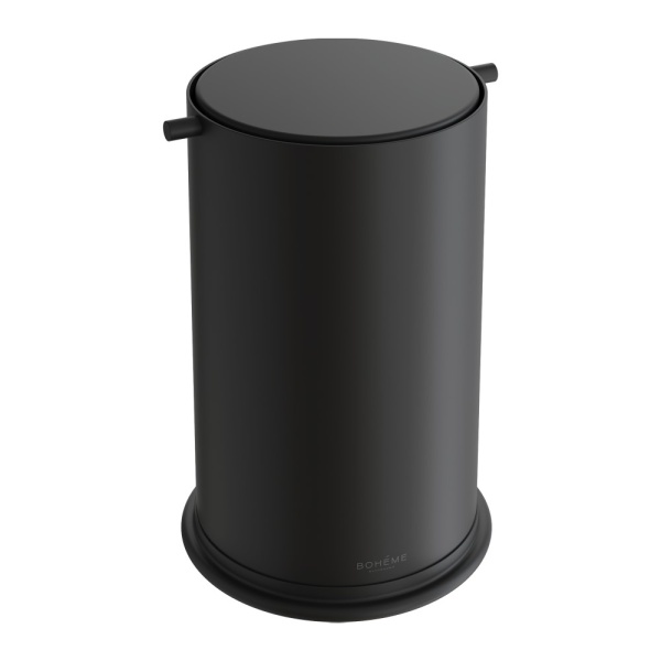 Ведро для мусора с вращающейся крышкой Black 10916-B