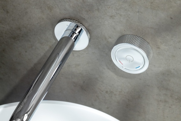 Смеситель для раковины автоматический Boheme Tech 158/2-CR