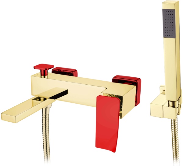 Смеситель для ванны Boheme Q 143-GR.2