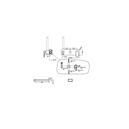 Ручной душ Boheme Spectre 423-2-MW