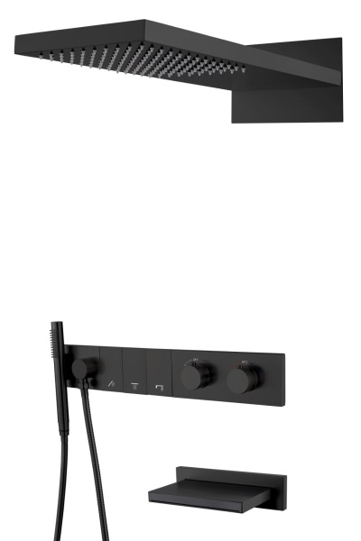 Встраиваемая душевая система Boheme Zodiac 133-2-B