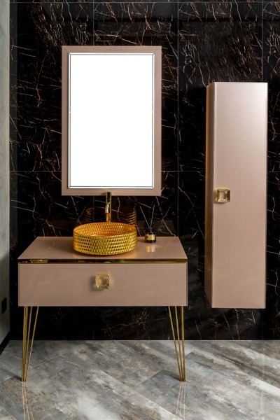 Консоль 100 см ArmadiArt Lucido 770-100-Rose