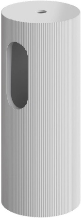 Пьедестал для раковины Ø30 см ArmadiArt Sole Corian 801-Base-Rib