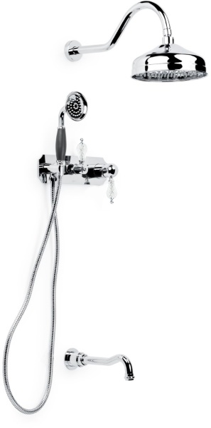 Встраиваемая душевая система Boheme Tradizionale 268-CRST