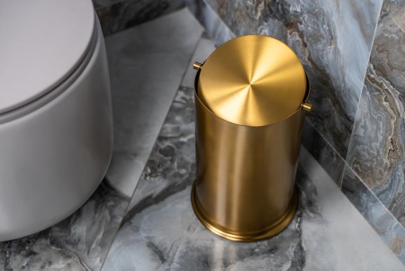 Ведро для мусора с вращающейся крышкой Bronze 10916-BR