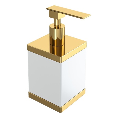 Диспенсер настольный Qubic Gold 10969-G