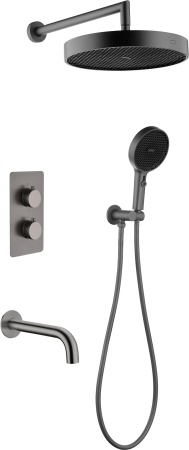 Комплект для душа Boheme Cell 427-GM/134-3-GM/625-GM