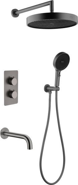 Комплект для душа Boheme Cell 427-GM/134-3-GM/625-GM