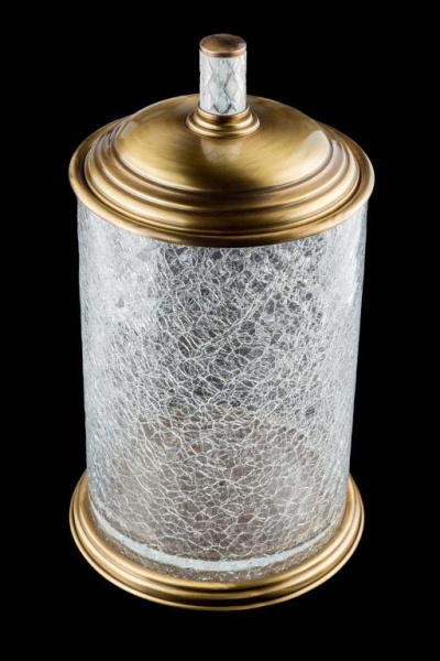 Ведро для мусора Boheme Murano Cristal 10914-CRST-BR