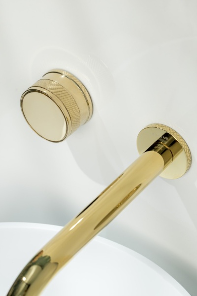 Смеситель для раковины Boheme Prestige 152-2-G-PR