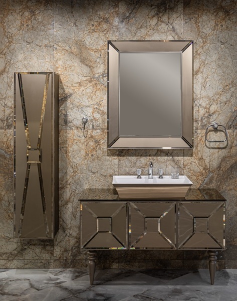 Пенал FIABA, бронзированное зеркало 3026-BD