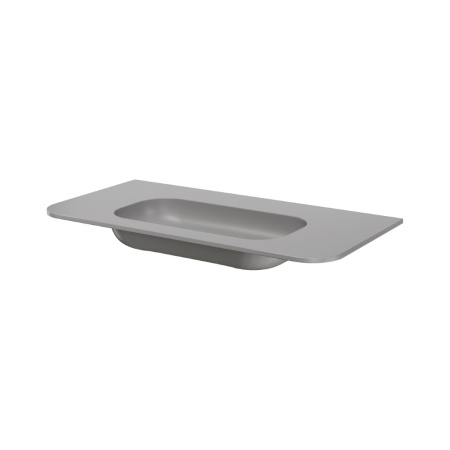 Раковина моноблок VOI 100см LUNA 786-100-L без отв.