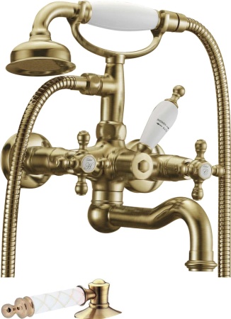 Смеситель для ванны Boheme Medici 313-MR-W