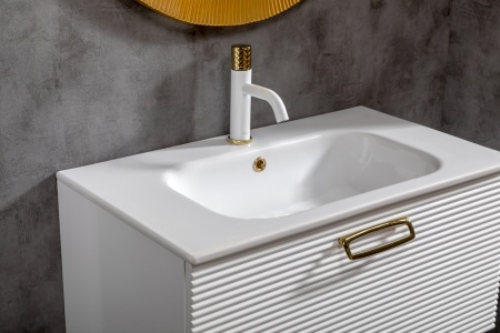 Тумба под раковину 80 см ArmadiArt Vallessi Avantgarde Linea 842-080-WG