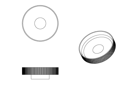 Раковина накладная Ø40 см ArmadiArt Sole Corian 801-R-A