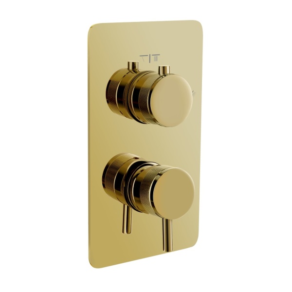 Встраиваемый смеситель Boheme Cell 135-2-G на 2 источника