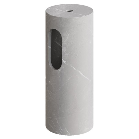 Пьедестал для раковины SOLE Corian 300*720 Grey 801-Base-GR