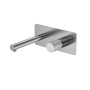 Смеситель STICK из стены NICKEL BRUSH MARBLE GREY 125-NB-MR-GR