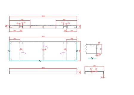 Столешница 160 см ArmadiArt Flat 869-160-NM