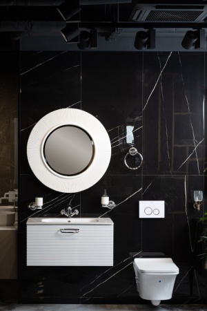 Зеркало с подсветкой Ø82 см ArmadiArt NeoArt Shine 528-W light