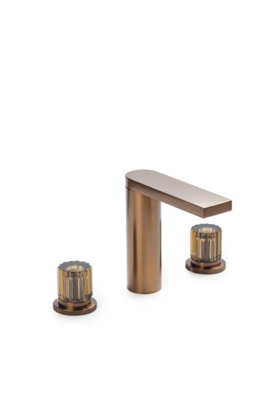 Смеситель из стены STELLA на 3 отв. BRUSHED BRONZE ELEGANTE BROWN 151-BRB-EL-BROWN