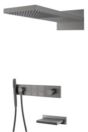 Встраиваемая душевая система Boheme Zodiac 132-2-GM