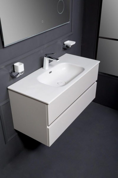 Тумба под раковину 120 см ArmadiArt Vallessi 837-120-C mat