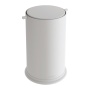 Ведро для мусора с вращающейся крышкой Matt White 10916-MW