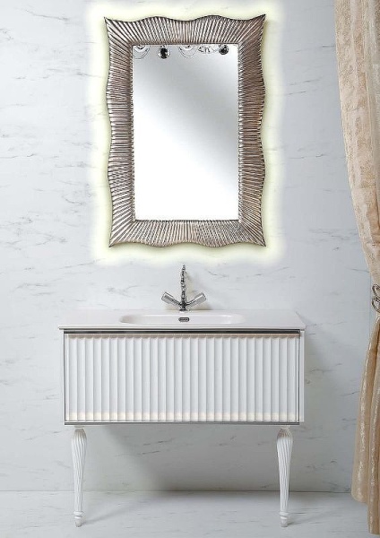 Тумба под раковину 100 см ArmadiArt Vallessi Avantgarde Canale 843-100-WCR
