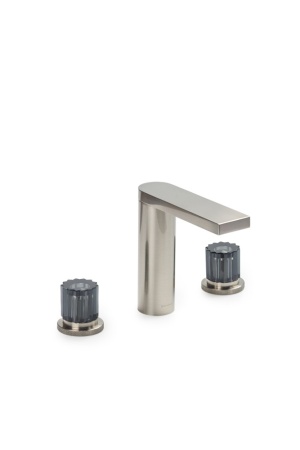 Смеситель из стены STELLA на 3 отв. NICKEL BRUSH ELEGANTE GREY 151-NB-EL-GREY